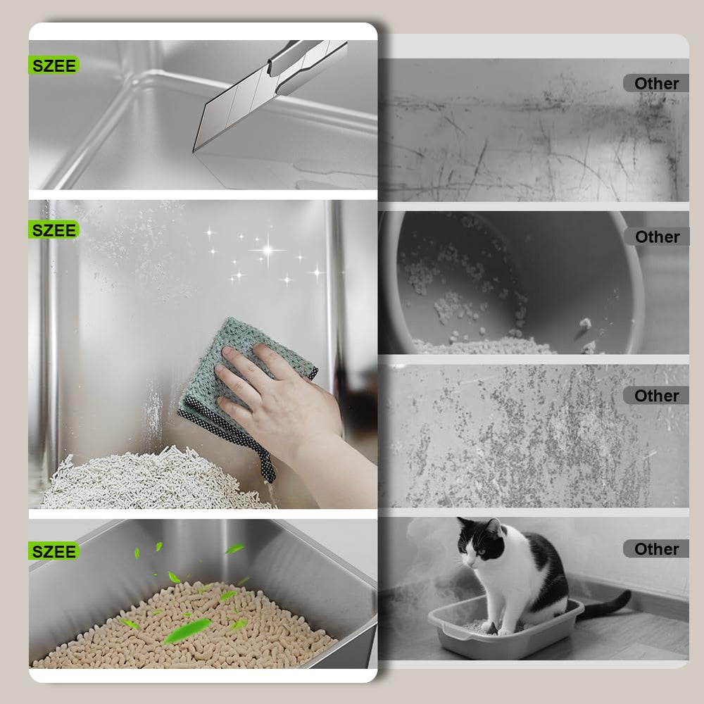 SZEE superficie de acero inoxidable resistente y no porosa