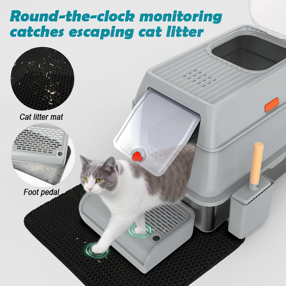 SZEE XL aporta pedal de entrada para gatos mayores.
