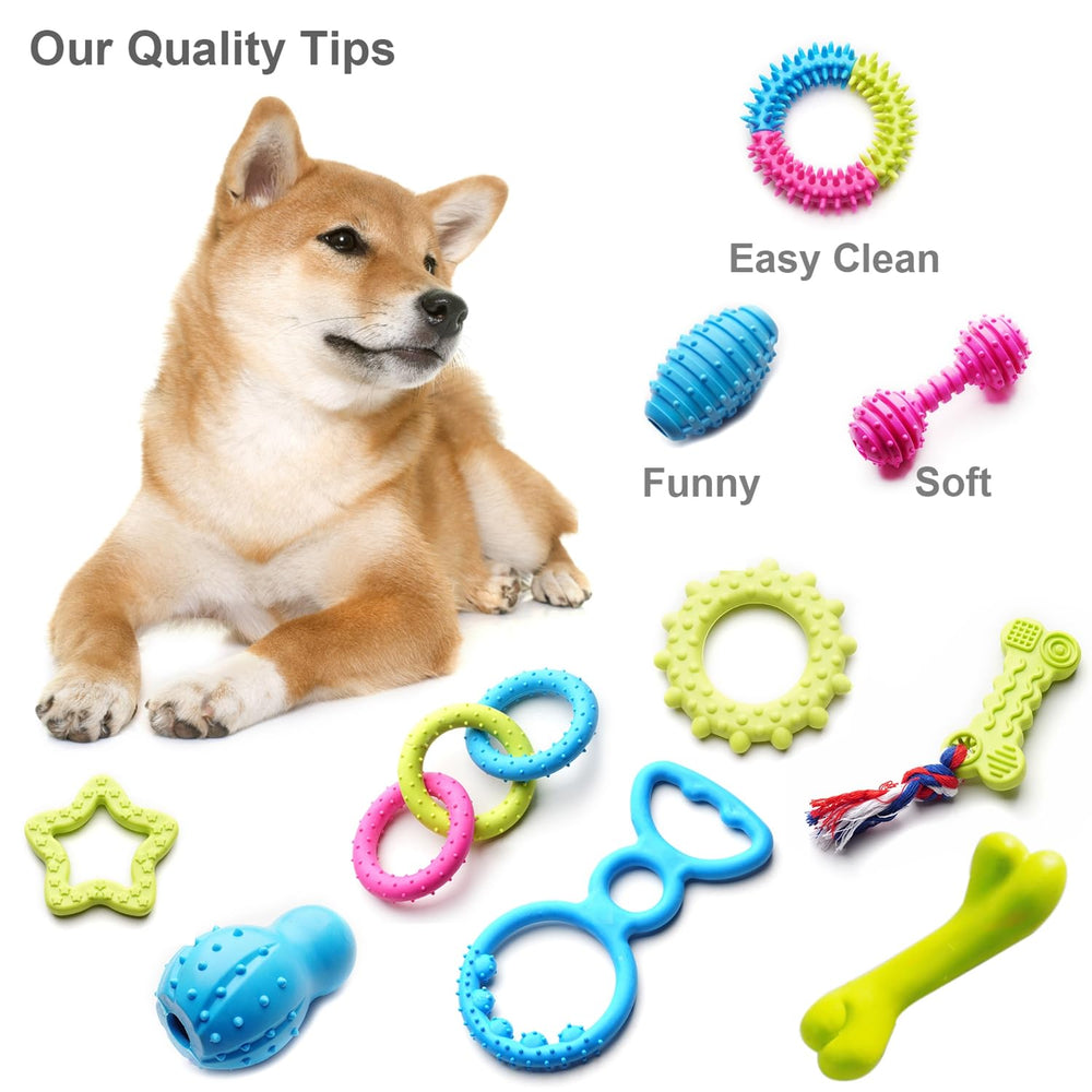 SZKOKUHO juguete hueso para cachorro promueve masticación saludable