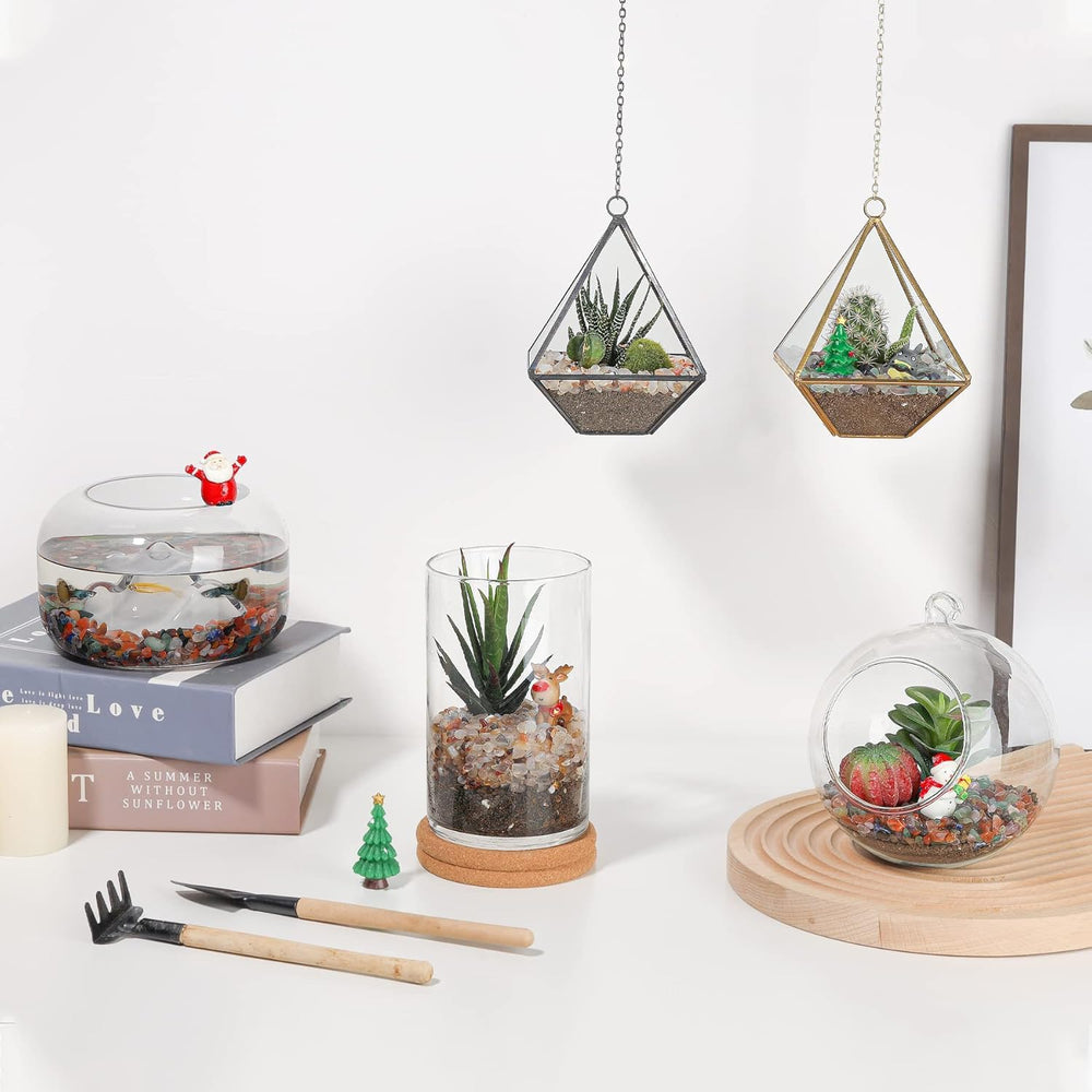 Chispas de cuarzo T4U para terrarios y pequeños jardines.