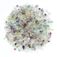 Piedras de cuarzo fluorita T4U, cristales pulidos para decoraciones duraderas.