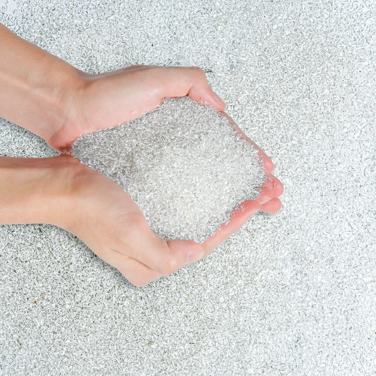 T4U quartz brut – éclats clairs pour décoration intérieure