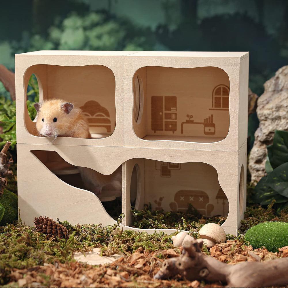 Tafit Diseño sin base facilita expansión de espacios para mascotas curiosas.