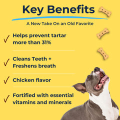 Tartar Shield, ingredientes simples y naturales para perro saludable.