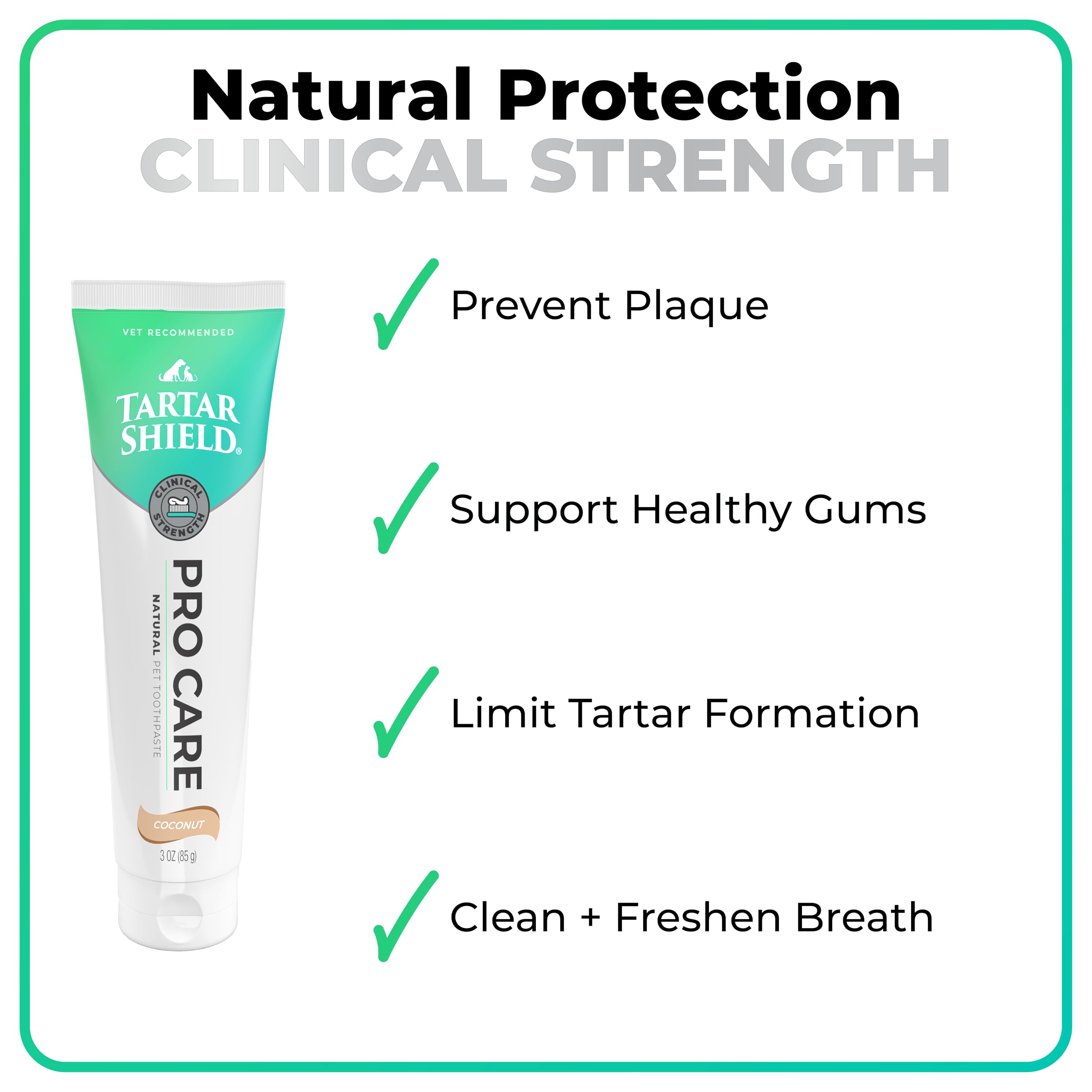 Aliento más fresco tras el cepillado gracias a la fórmula natural.