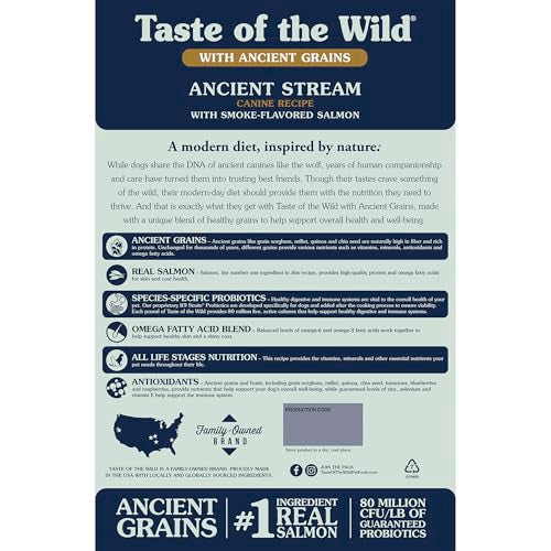 Taste Of The Wild salmon ahumado: trozo visible para sabor apetecible.