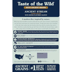 Taste Of The Wild salmon ahumado: trozo visible para sabor apetecible.