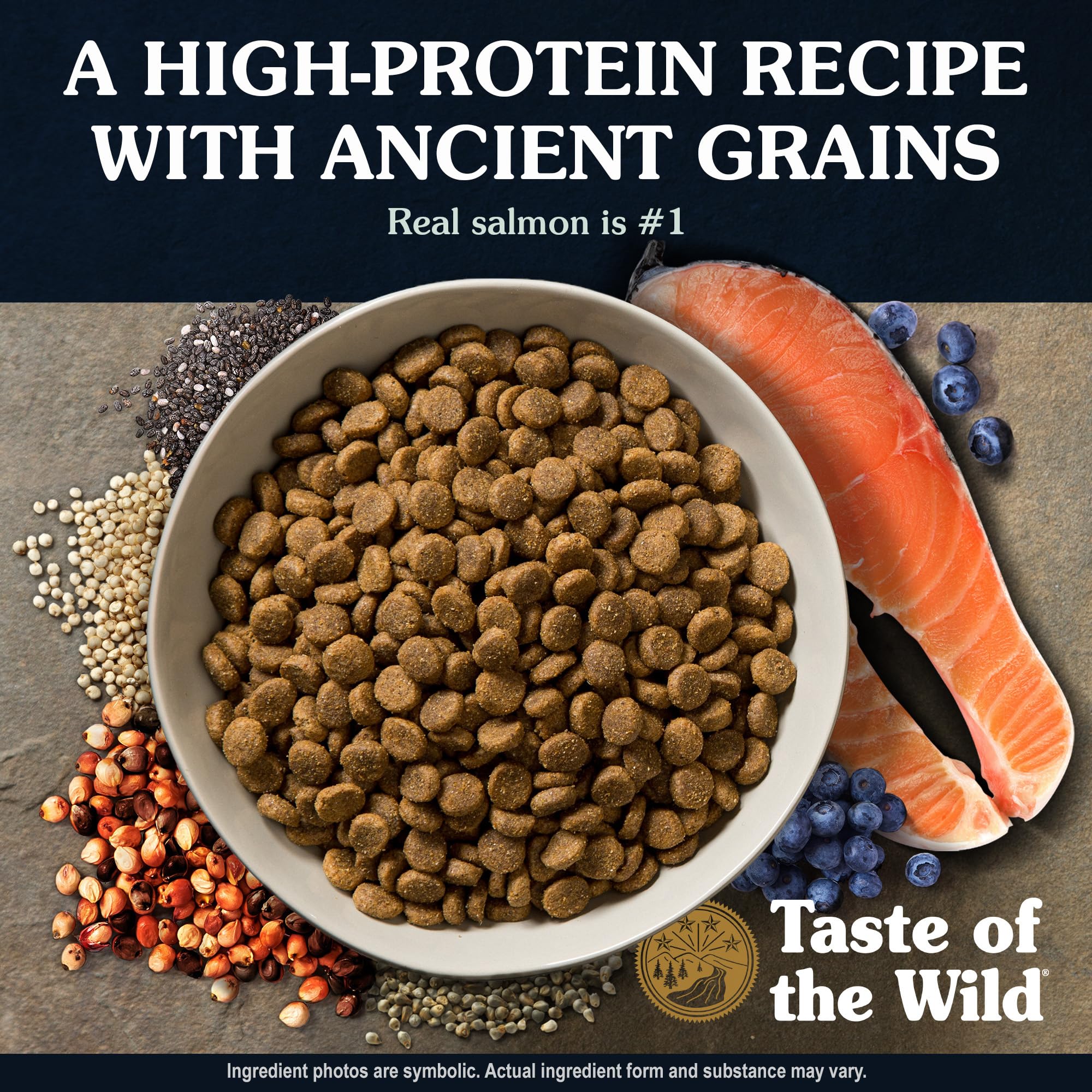 Taste Of The Wild granos antiguos: mezcla nutritiva para energía diaria.