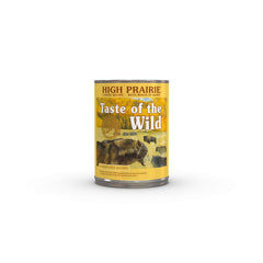 Taste of the Wild High Prairie bison en gravy en lata 13,2 oz para perros activos