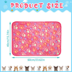 Tatuo couverture chien tissu coral velours rose, protège canapé et lit.