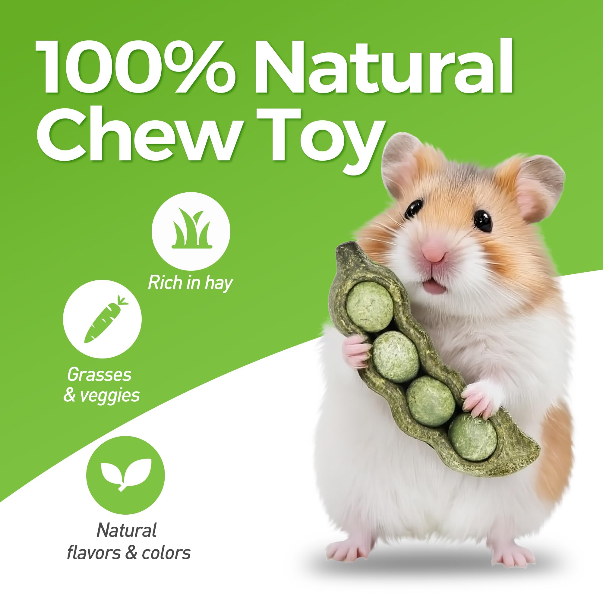 TEEWY juguetes vegetales naturales para masticar y enriquecer a tu mascota