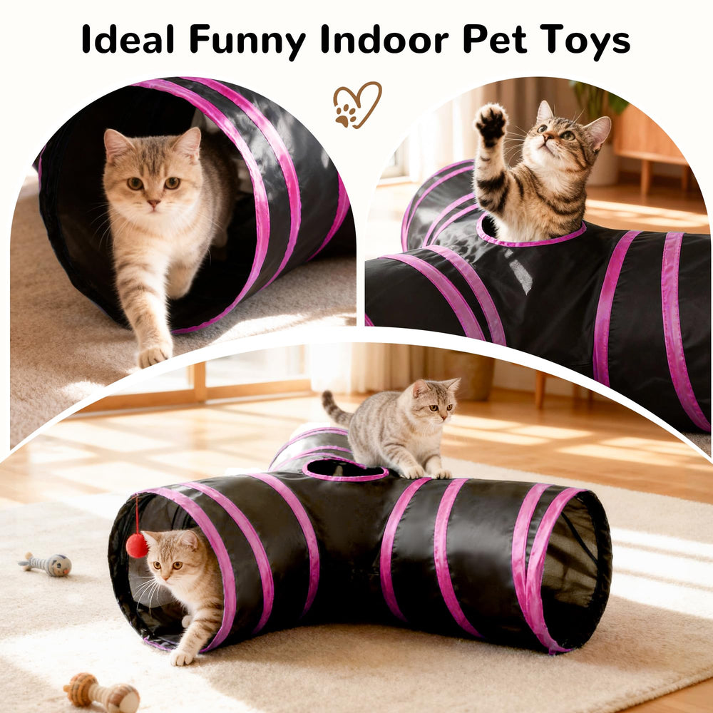 Tempcore tunel gato compacto para viaje y almacenamiento