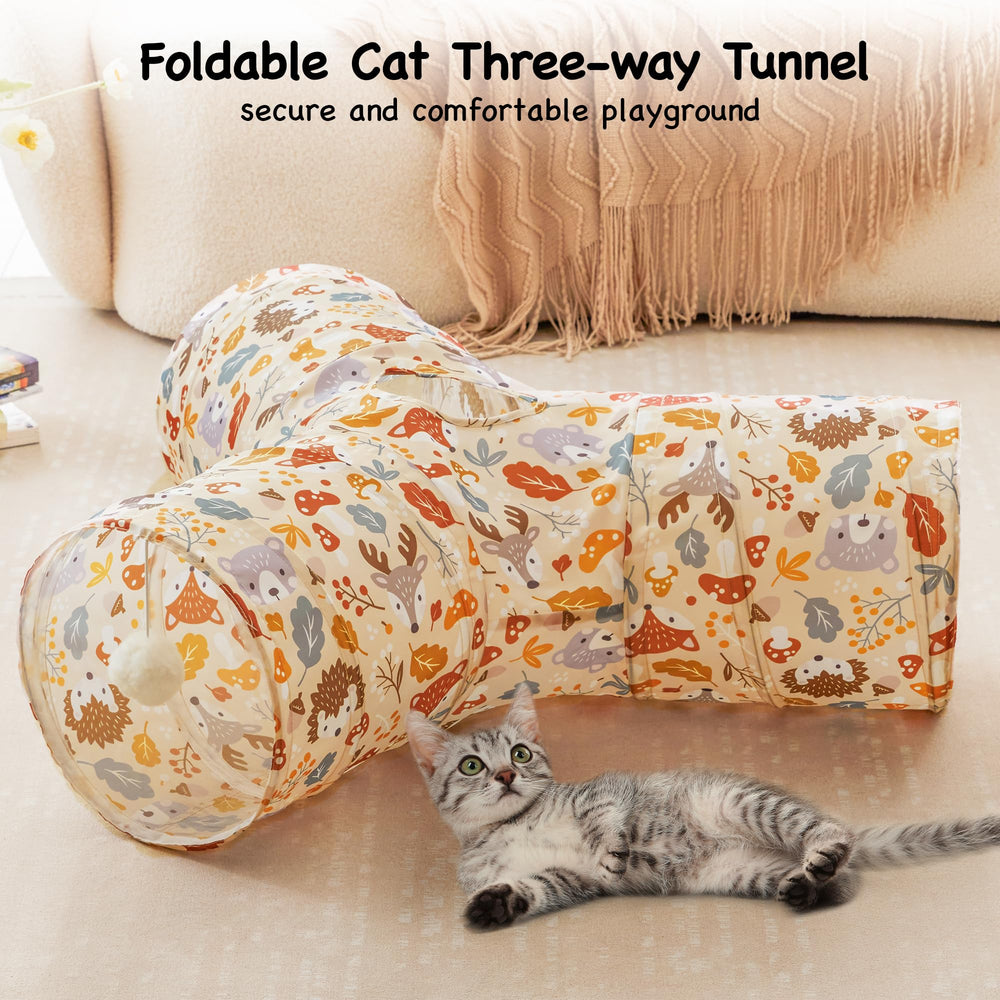 Tempcore tunel gato bola colgante salida interaccion divertida