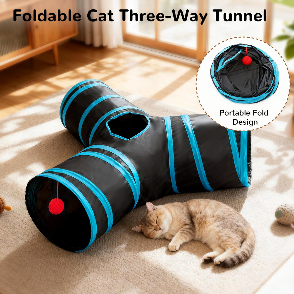Tempcore túnel para gatos construcción durable y resistente