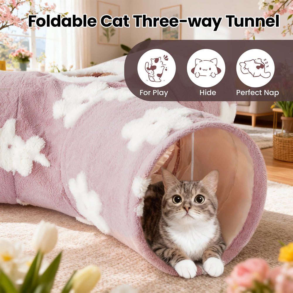 Tempcore túnel gato plegable-portatil para viajar.
