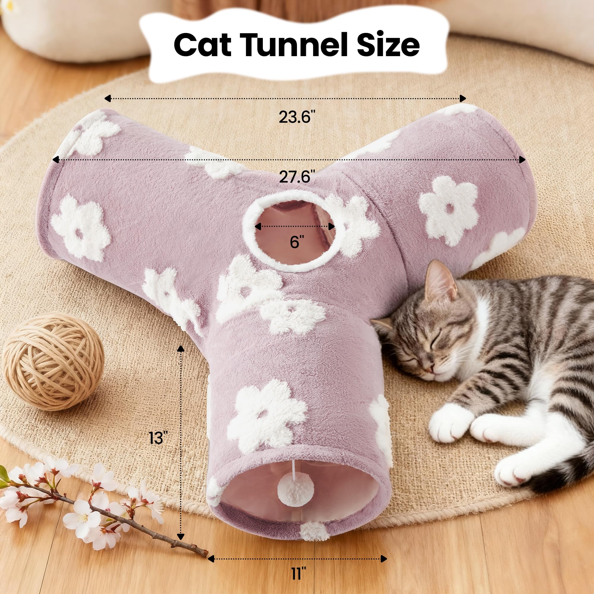 Tempcore túnel gato ventanita-observacion para explorar de forma segura.
