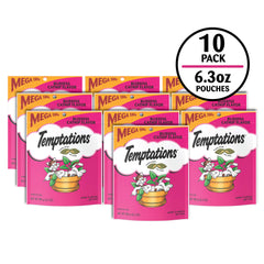 Temptations bolsa con cierre hermético hierba gatera mantiene la frescura entre usos.