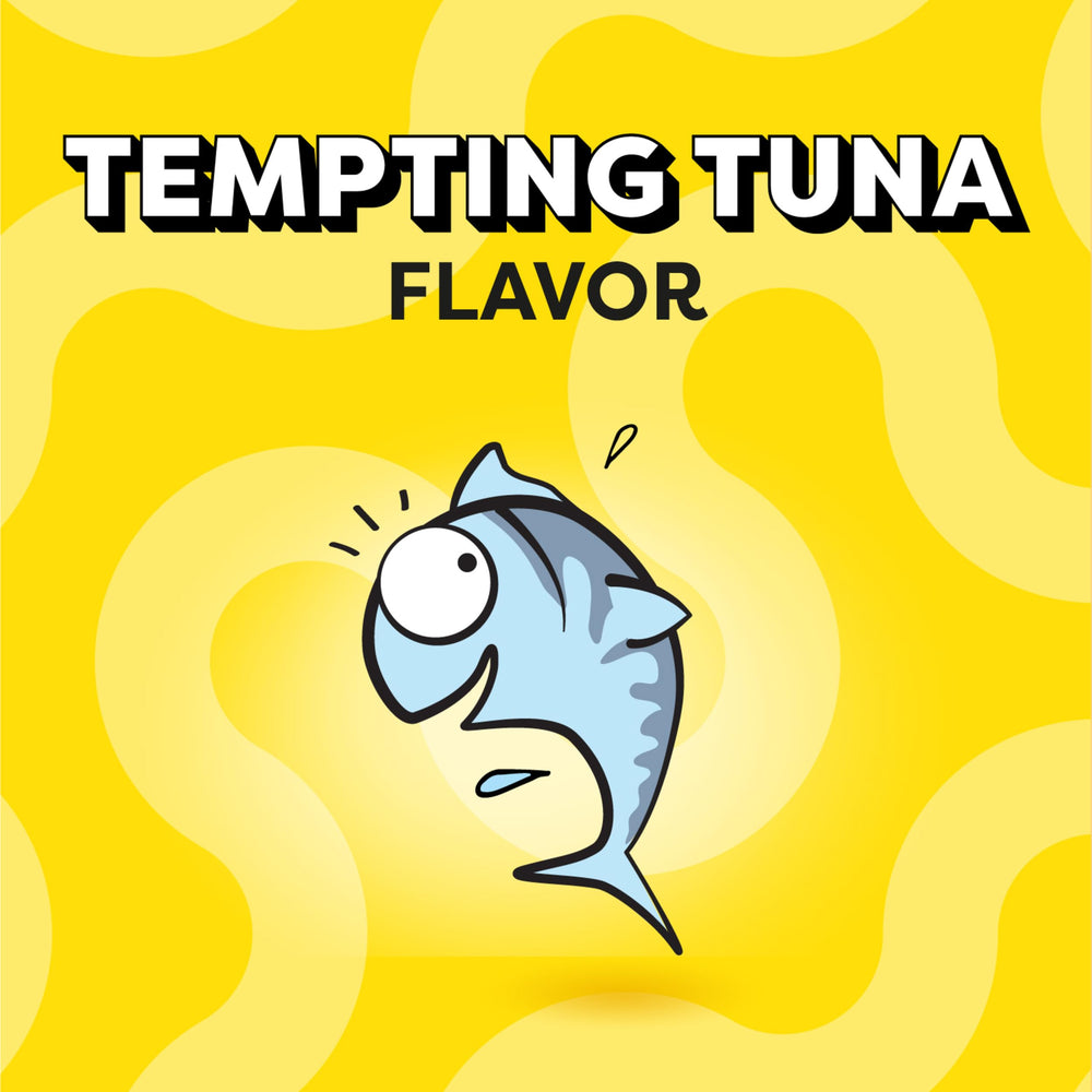 Temptations jumbo relleno generoso ofrece más relleno para felinos.