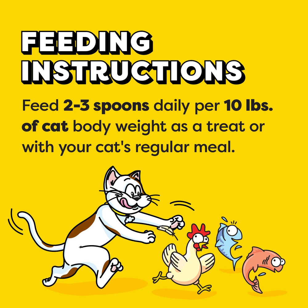 Temptations Lickable Spoons: complemento sabroso que atrae al gato de inmediato.