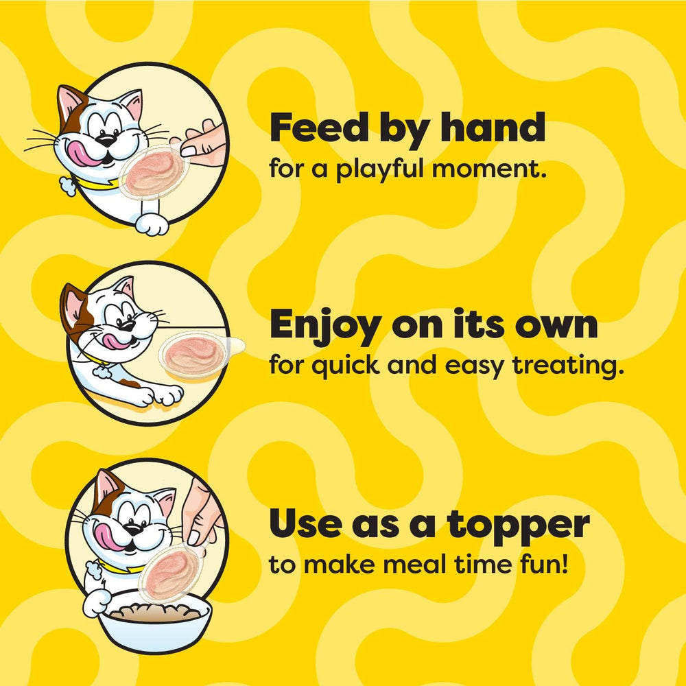 Temptations Lickable Spoons como aderezo para la comida, giro sabroso diario.