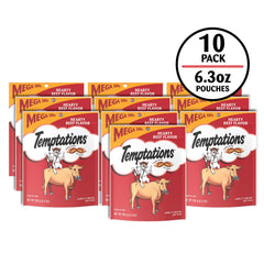 Temptations Premios Clasicos: textura crujiente exterior e interior suave para gato