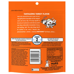 Temptations sabor pavo turquesa para gatos adultos con textura dual