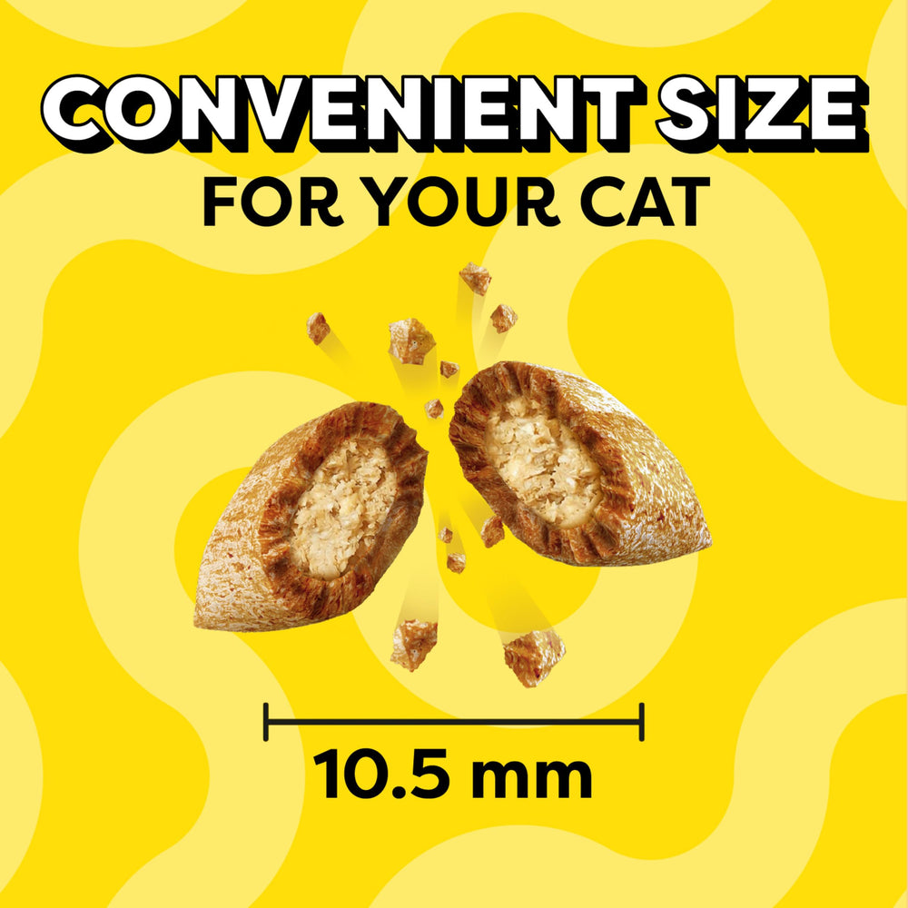 Temptations variedad-sabores-gato: opciones que mantienen el interés del felino.