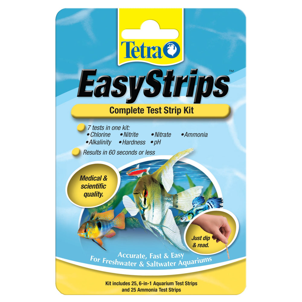 Tetra EasyStrips: lectura rápida de amoníaco en el acuario