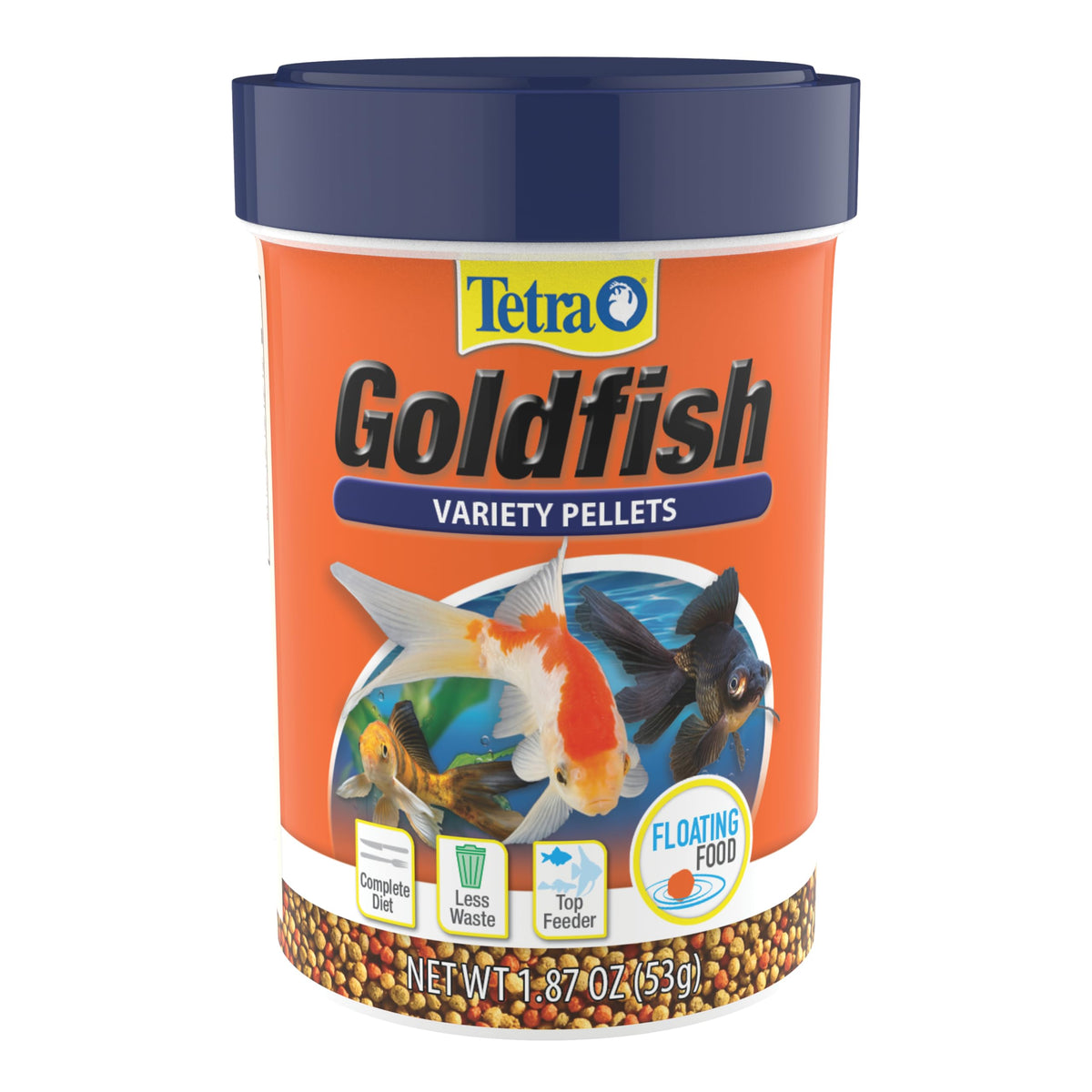 Tetra: pellets flotantes para pez dorado, nutrición equilibrada en la superficie