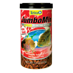 Tetra JumboMin palitos flotantes grandes para cíclidos activos, sabor apetecible para alimentación.