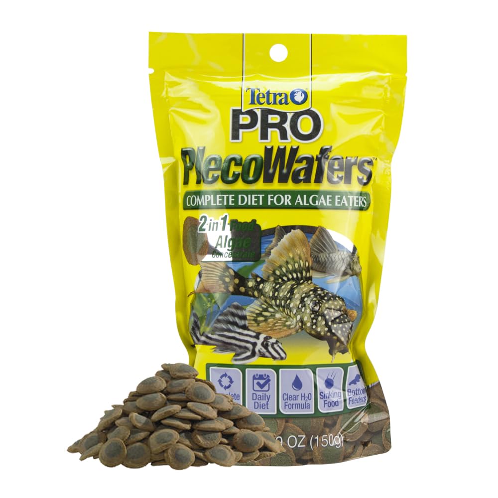Tetra PRO PlecoWafers: empaque práctico para alimentar peces de fondo