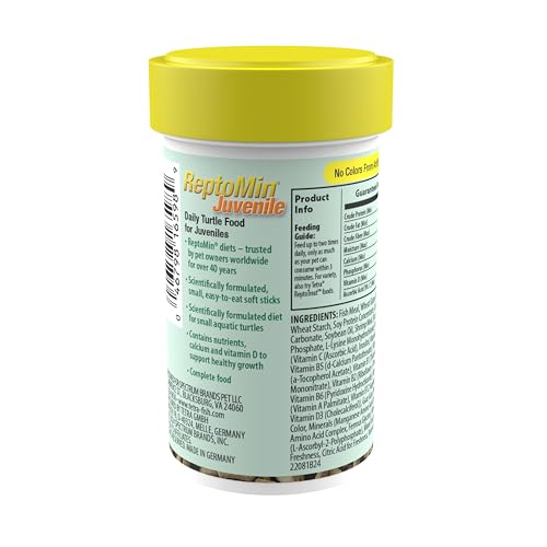 Tetra ReptoMin Baby: calcio alto para desarrollo del caparazón.