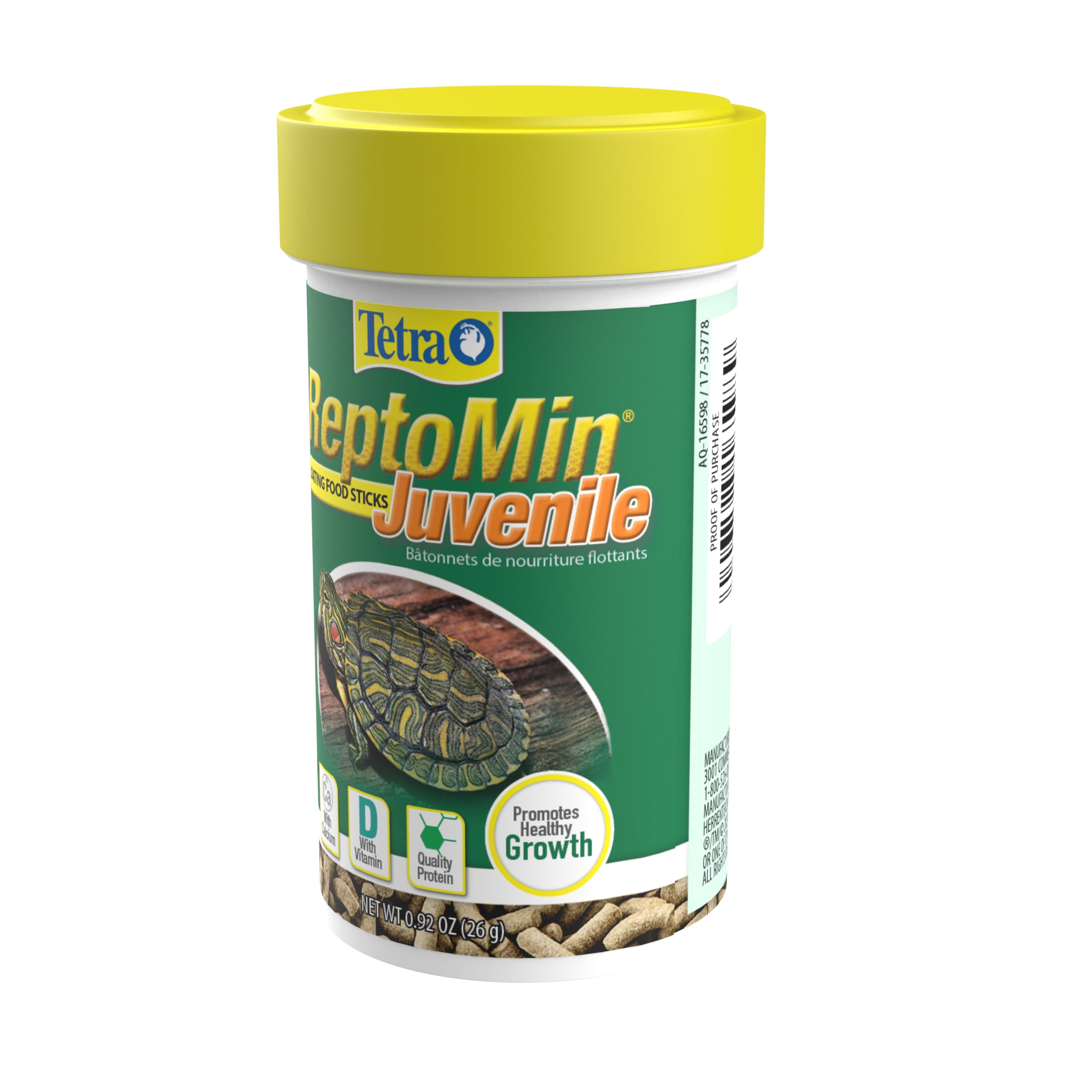 Tetra ReptoMin Baby: digestión suave en mascotas acuáticas pequeñas.