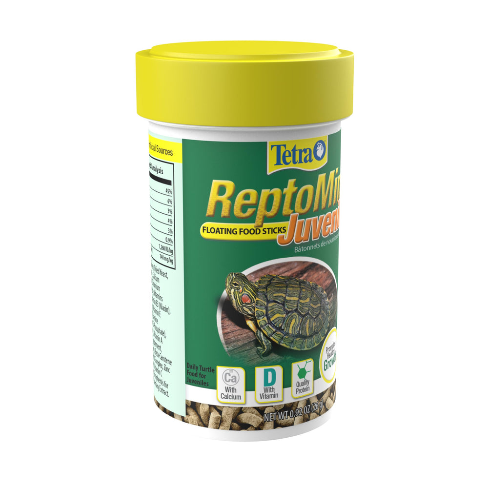 Tetra ReptoMin Baby: alimento para tortugas jóvenes en tamaño pequeño.