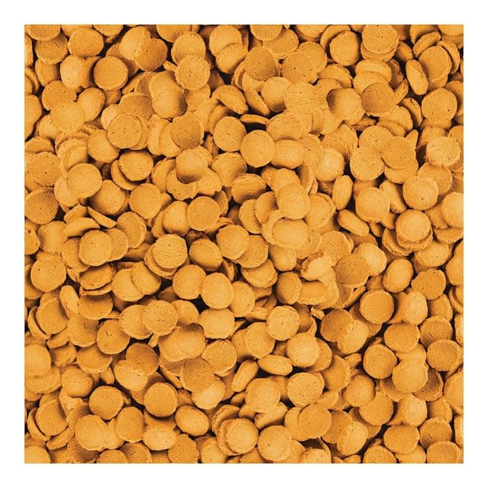 Tetra ShrimpWafers proteínas de camarón para energía sostenida durante el día.