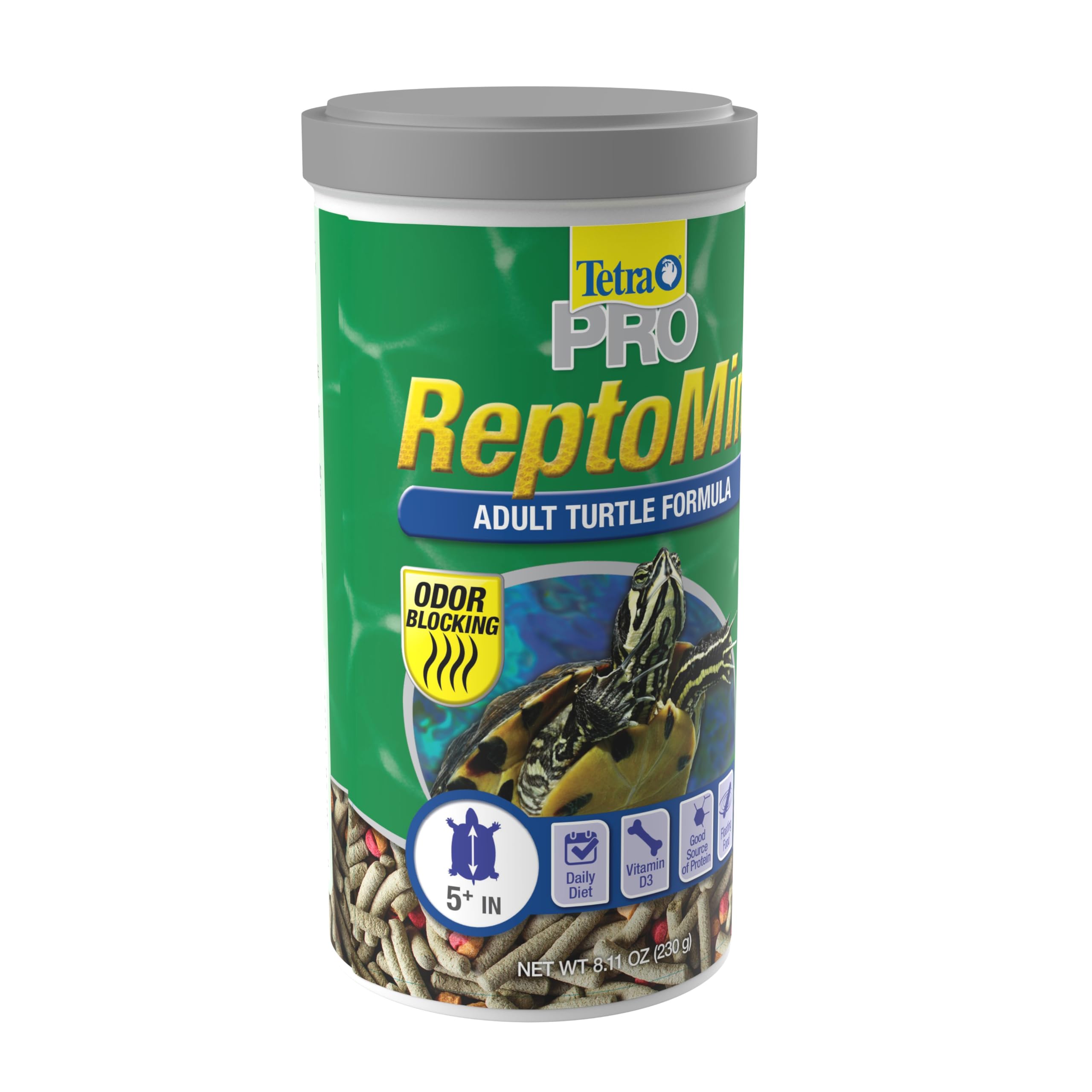 Tetra Tetrafauna PRO ReptoMin Pro Sticks, alimento omnivoro equilibrado para tortugas.