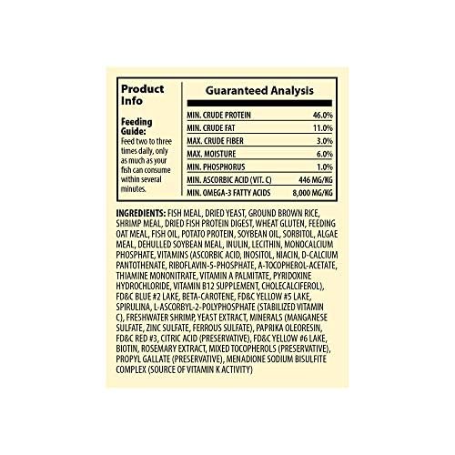 TetraMin Tropical Flakes, prebióticos para digestión de peces.