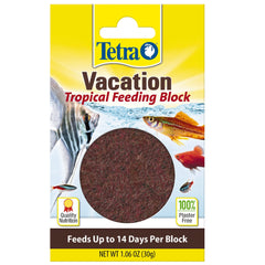 Tetra Weekend bloque gel alimentario lento para peces tropicales