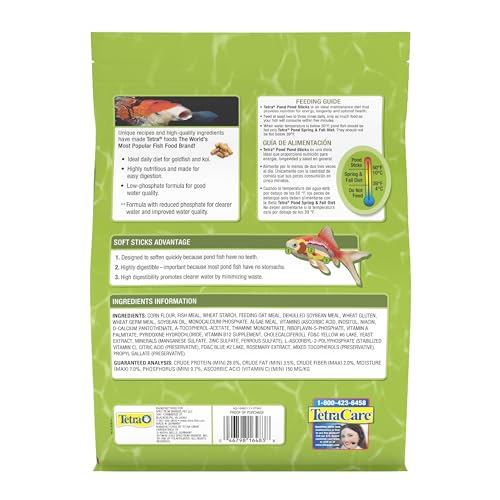 Pond Sticks de TetraPond: alimento para kois, nutritivo y digestible.