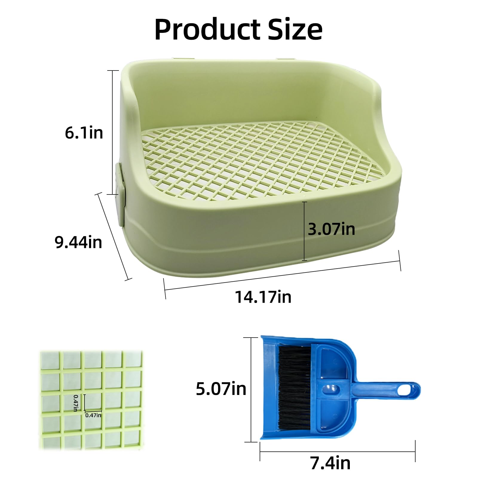 TFWADMX base de malla amplia para patitas y drenaje cómodo