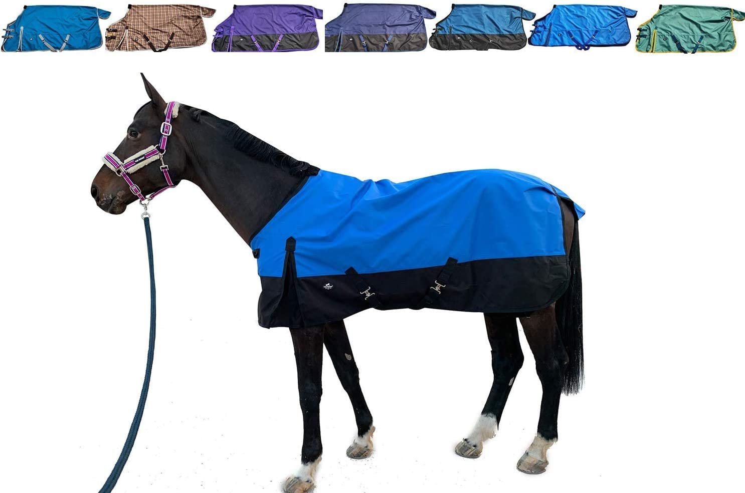 Manta TGW RIDING impermeable para caballo, protección contra la lluvia en competición.