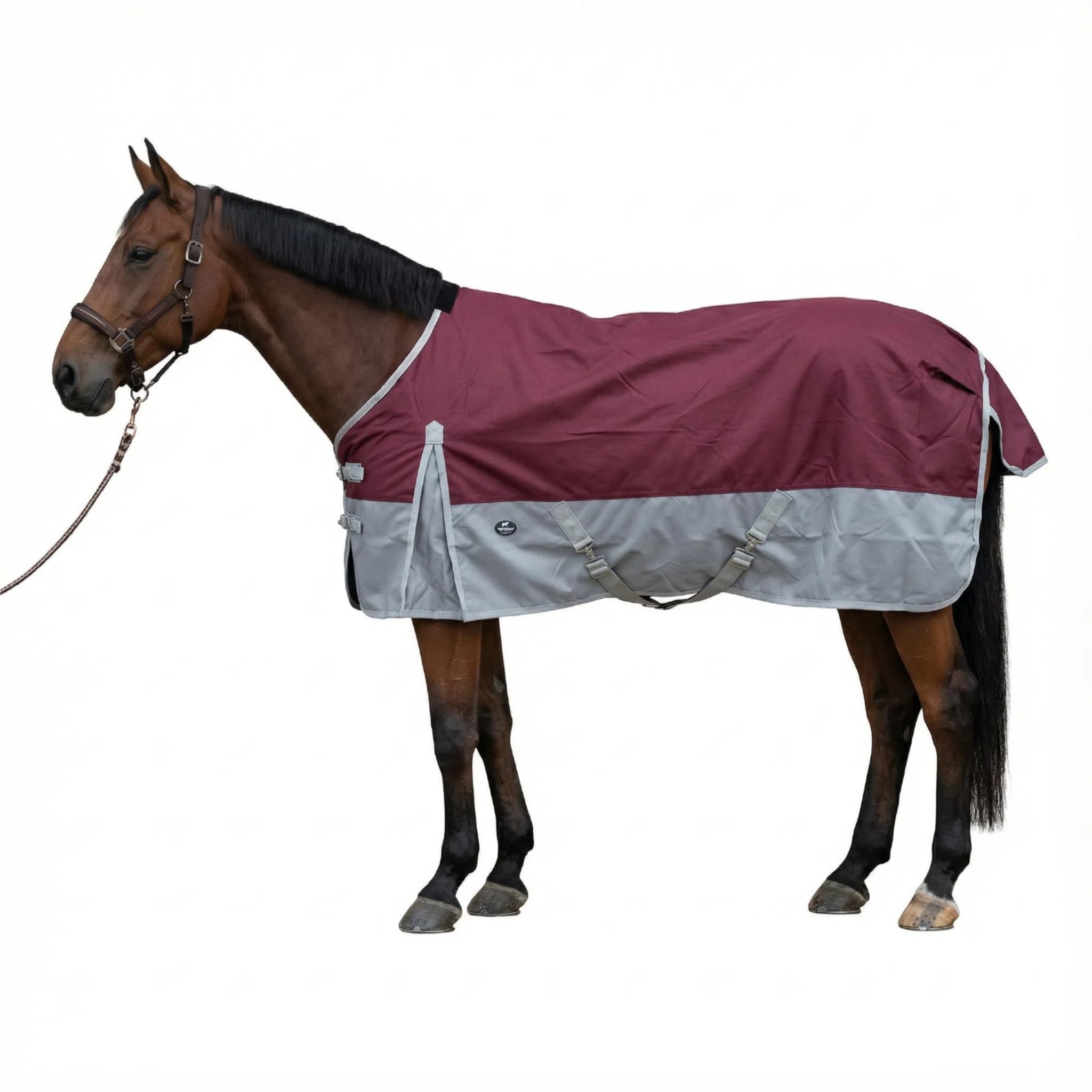TGW RIDING manta 1200D impermeable en primer plano protege al caballo