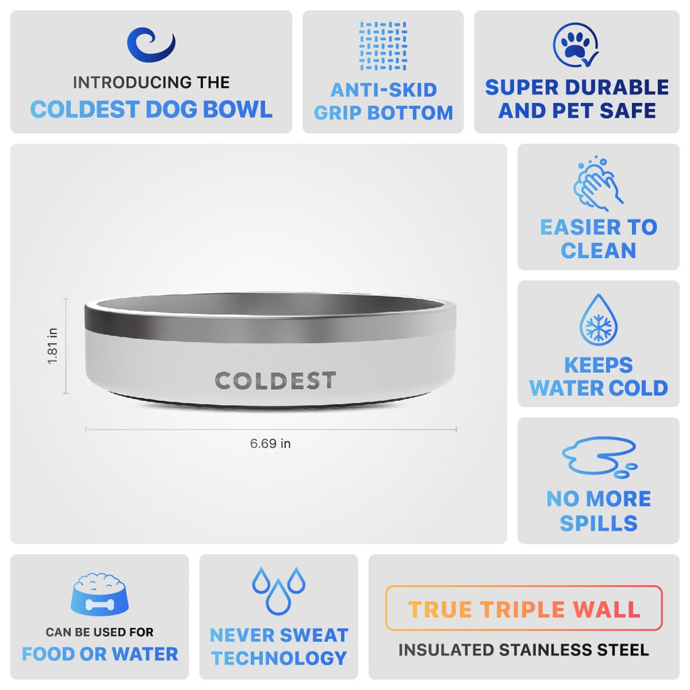 Bol The Coldest Water 21 oz, pratique et généreux.