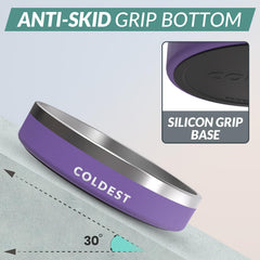 Bol The Coldest Water anti-glisse assure stabilité pendant les repas.
