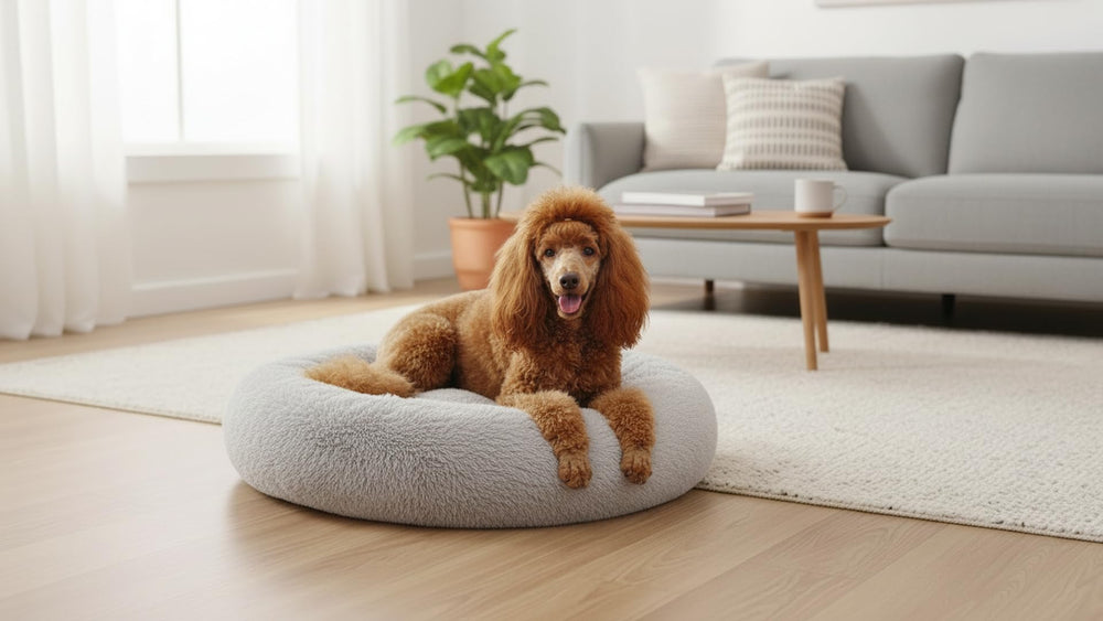 The Dog's Balls Cama Donut Reposacabezas elevado para apoyo cómodo