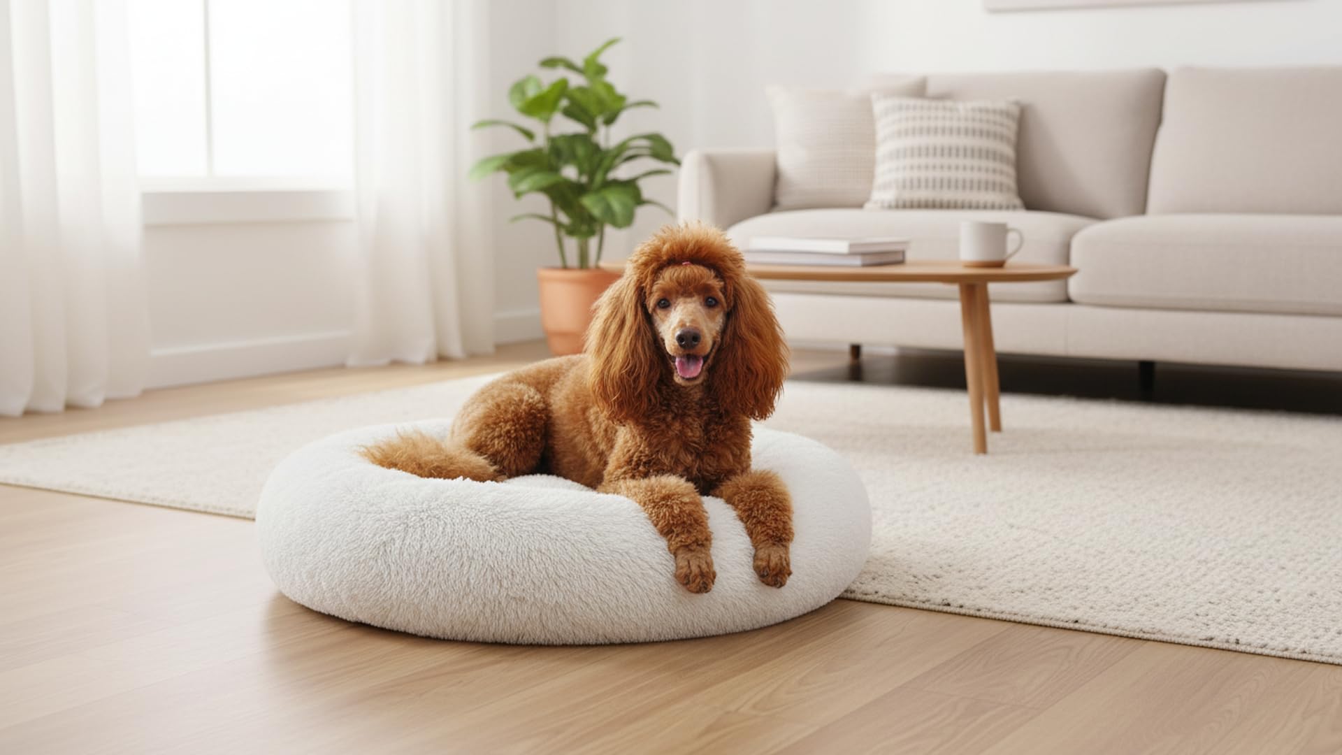 The Dog’s Balls cama rosquilla talla XL 45 para perros grandes.