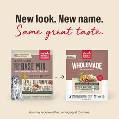 The Honest Kitchen Base Mix ingredientes de grado humano, sin conservantes.