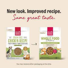 The Honest Kitchen Clusters sin rellenos e ingredientes de calidad para perros