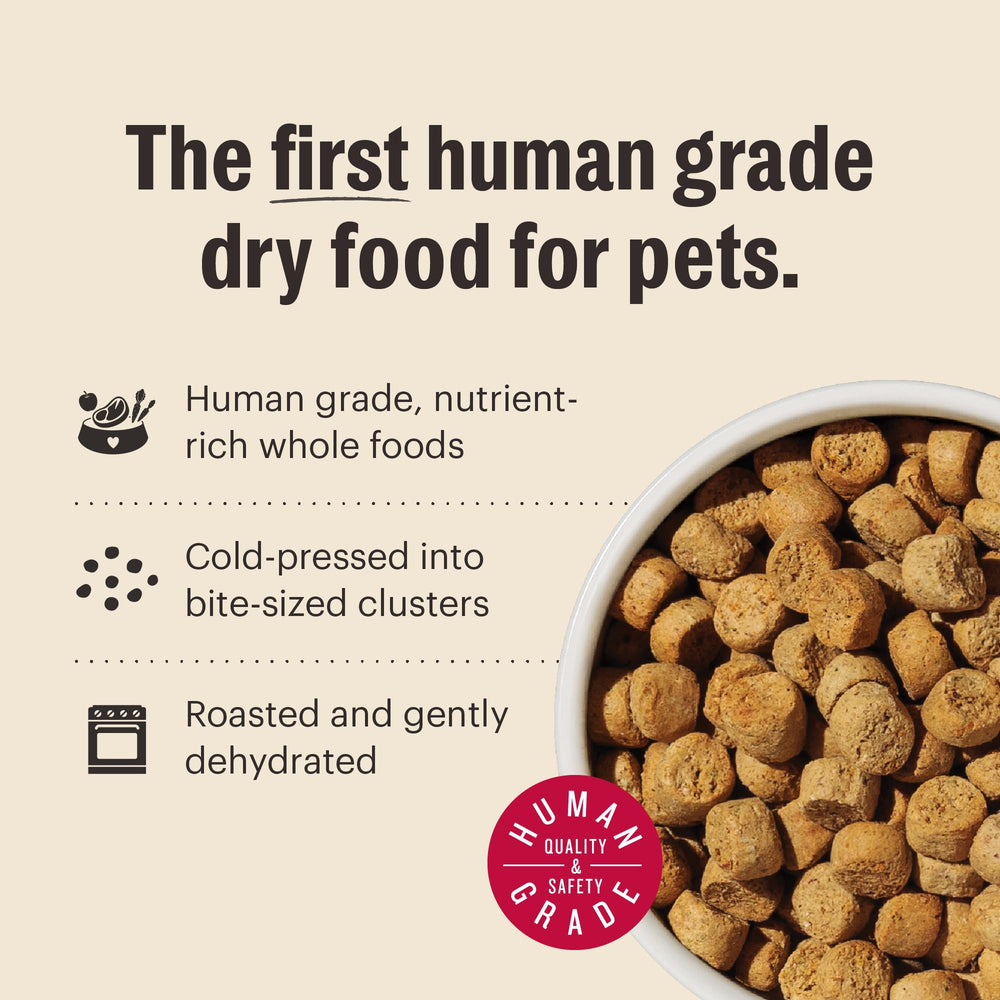 The Honest Kitchen clústeres toppers para reforzar la comida diaria de perros