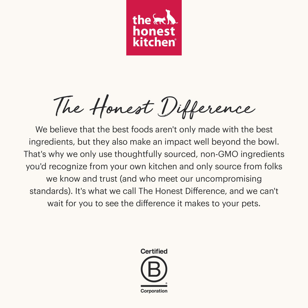 The Honest Kitchen Minced: mezcla de tres aves en salsa sabrosa.